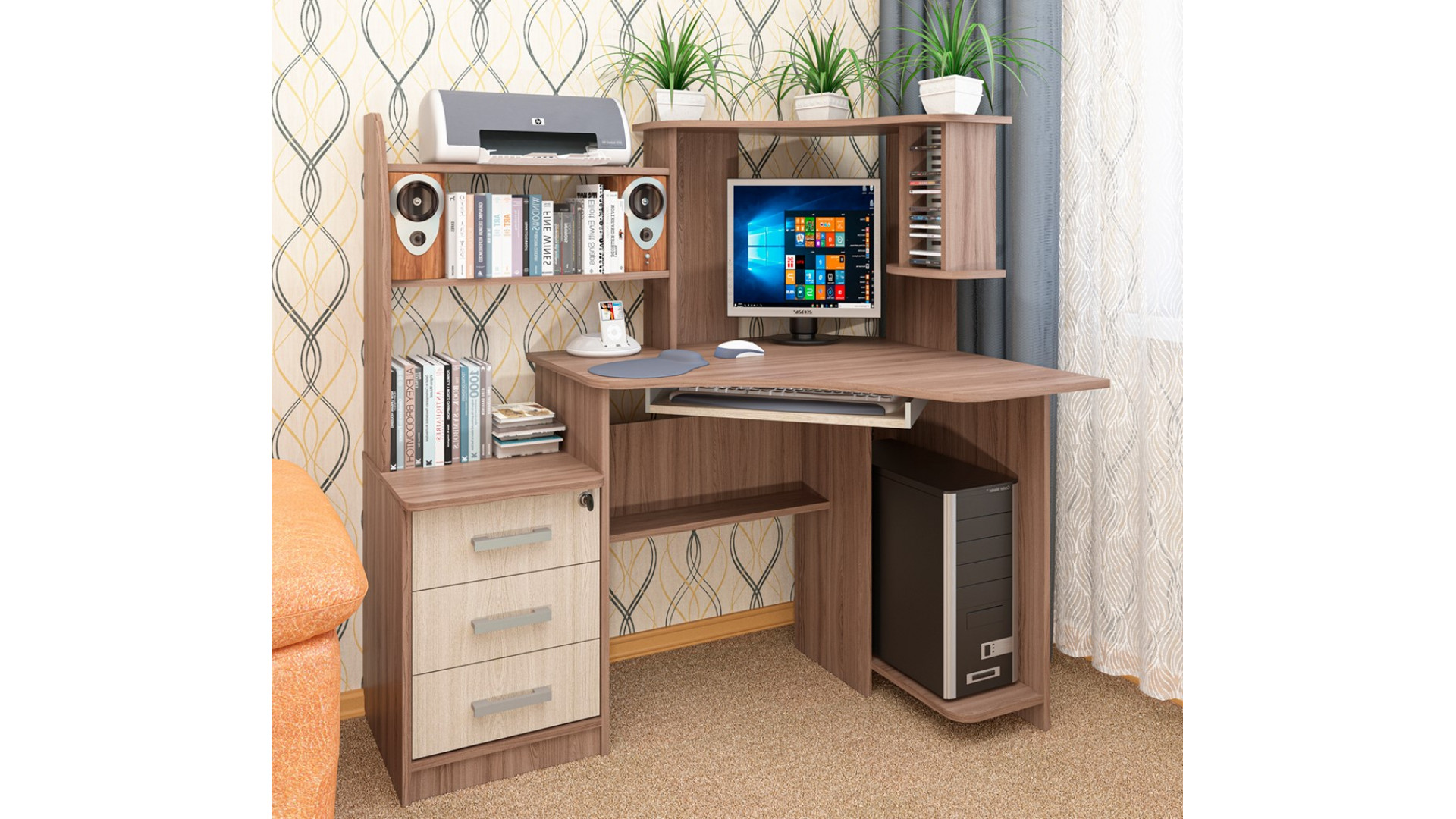 стол компьютерный угловой фабрика