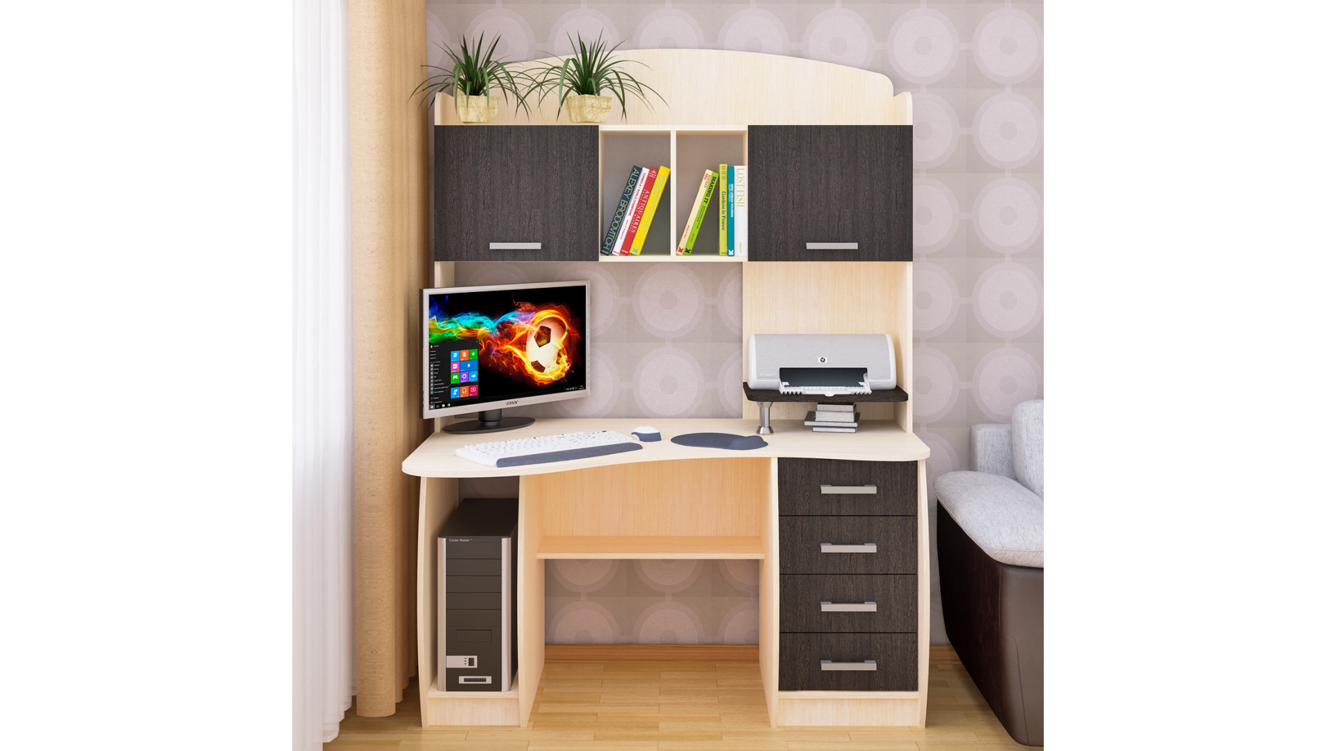 ск 45 стол компьютерный размеры