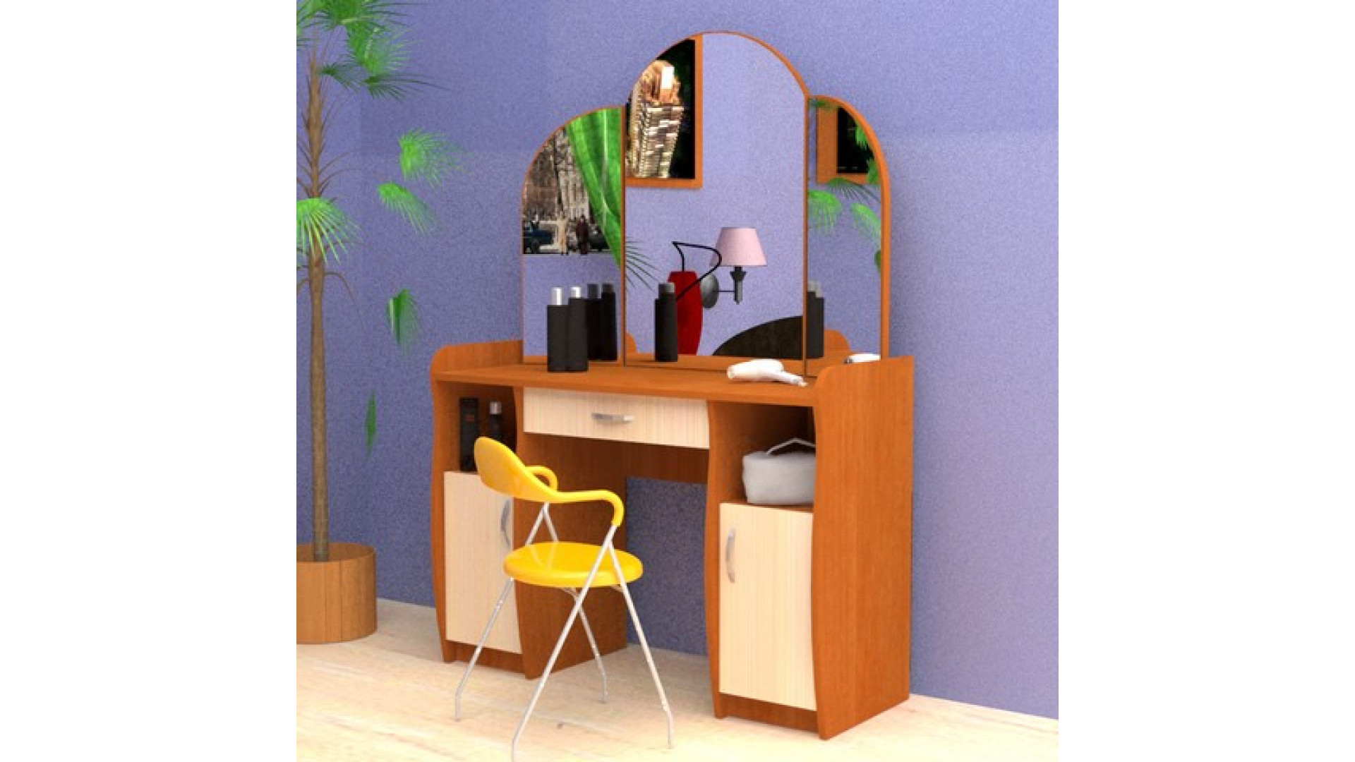 туалетный столик цвет ольха